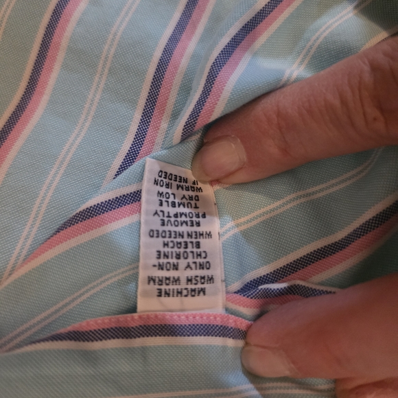 Ralph Lauren Men's Multicolor Striped Shirt Sz Large‎ - Picture 4 of 6
